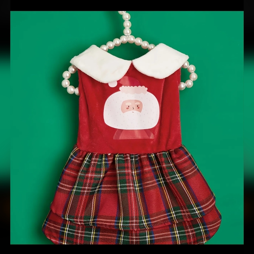 Dog/Cat Santa Claus Christmas Dress XL *NWOT*